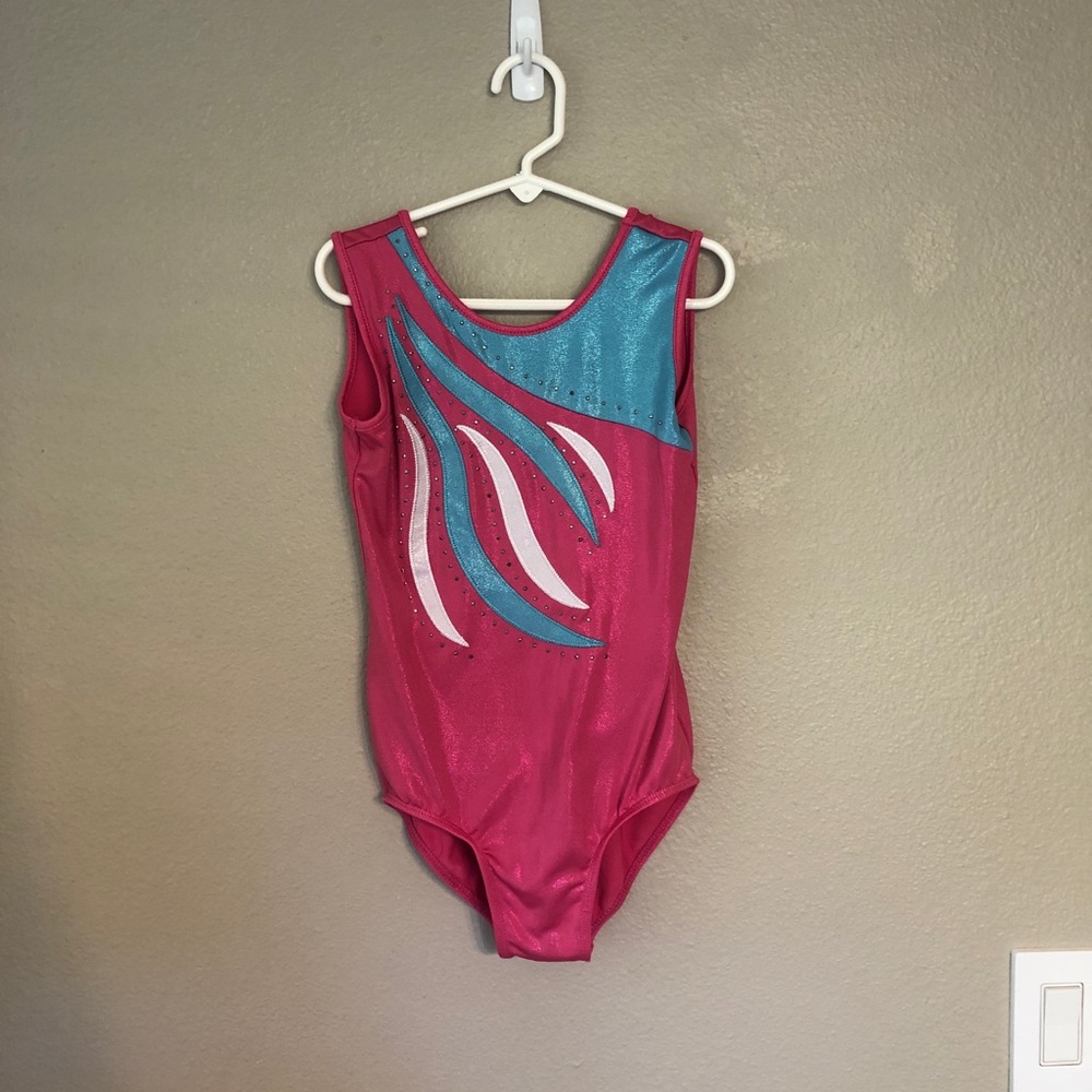 Gymnastics leotard, size 9-10